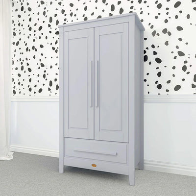 Kids Linear Stylish 2 Door Wardrobe  - Pebble