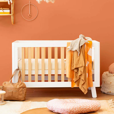 Stylish Boori Turin Cot Bed - Barley White