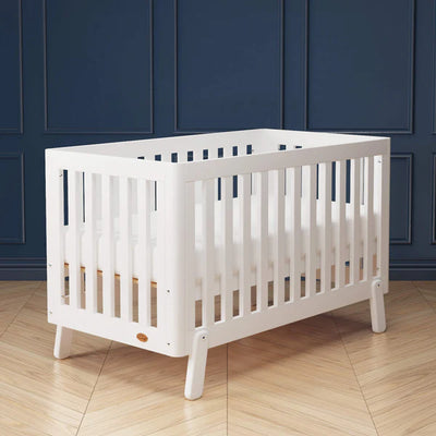 Stylish Boori Turin Cot Bed - Barley White