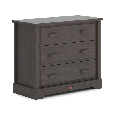 Modern Style 3 Drawer Dresser  in 3 Colors - Almond, Mocha, Pebble