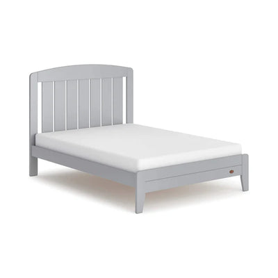 KIDS deluxe Alice Modern Style Double Bed - Almond, Pebble