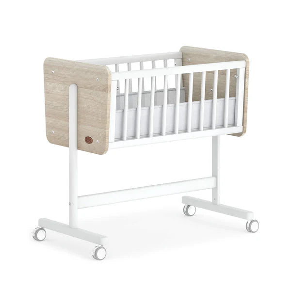 Baby Change table Neat Bedside Crib - Barley White and Oak