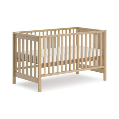 Contemporary Oslo Baby Cot - Almond