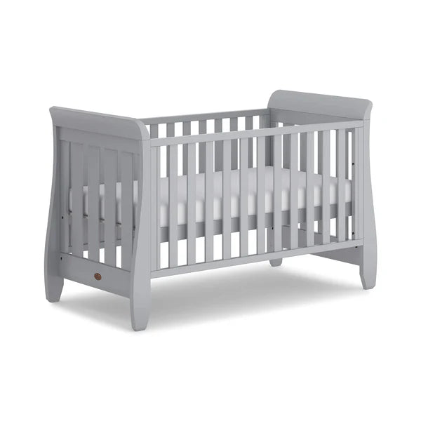 Sleek Stylish And Sophisticated Sleigh Urbane Boori Cot Bed - Pebble