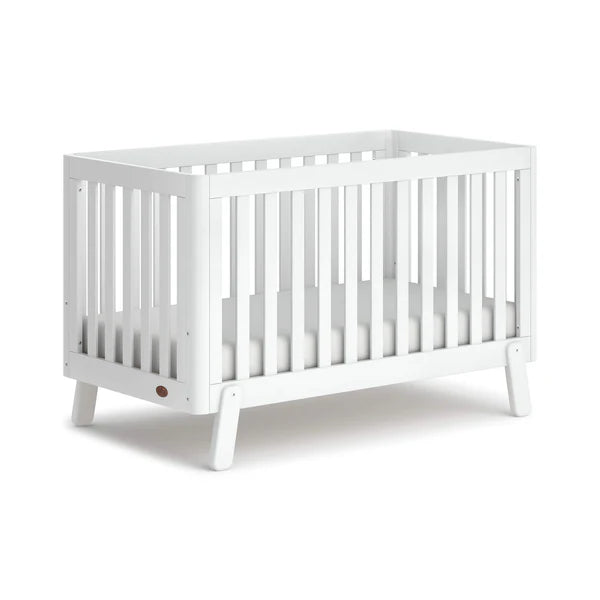 Stylish Boori Turin Cot Bed - Barley White