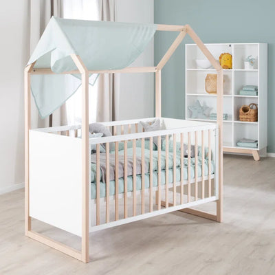 High Quality Solid Wood Baby Cot Bed