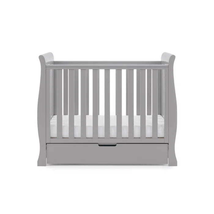 Baby Stamford Space Saver Cot Mattress NOT INCLUDED - Warm Grey