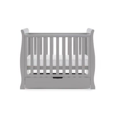 Baby Stamford Space Saver Cot Mattress NOT INCLUDED - Warm Grey