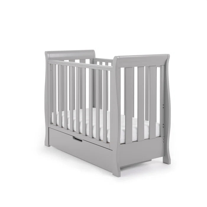 Baby Stamford Space Saver Cot Mattress NOT INCLUDED - Warm Grey