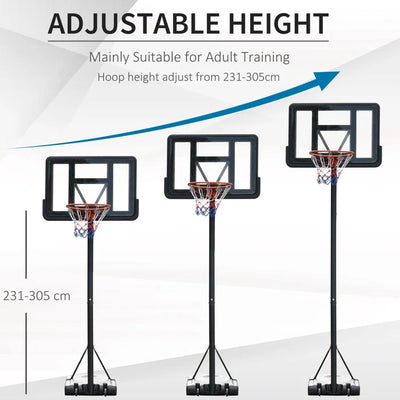 Outdoor East to Go Kids Basketball Hoop