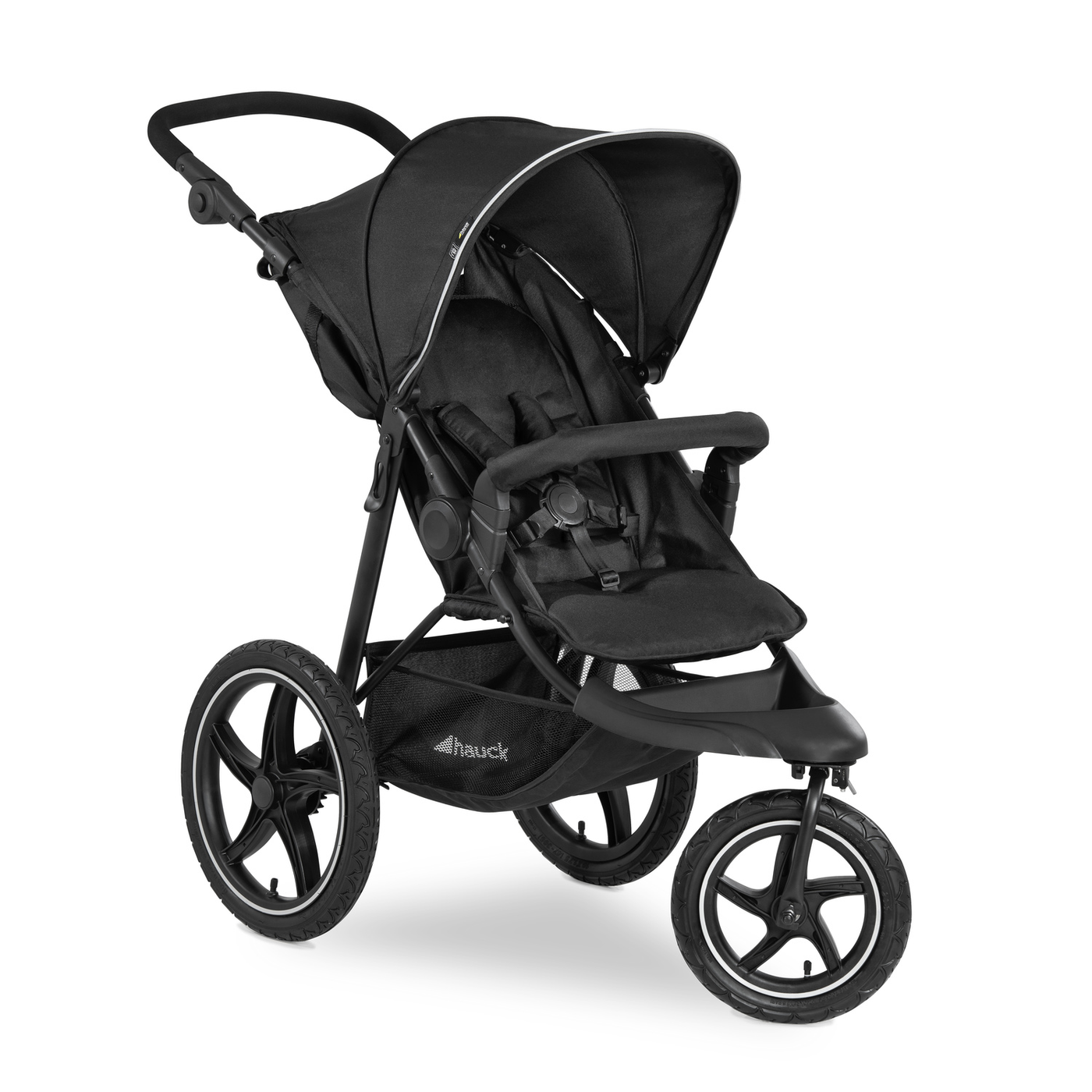 Stroller Baby Pram Hauck Runner 2 Off Roader- Black