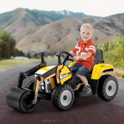 Tholf Zoomie Kids 12V Battery Powered Ride On Roller Tractor