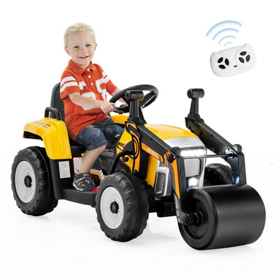 Tholf Zoomie Kids 12V Battery Powered Ride On Roller Tractor