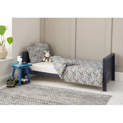 Sophisticated Modern Navy Blue Tivoli 2-Piece Nursery Furniture Set - Navy