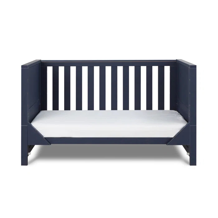 Sophisticated Modern Navy Blue Tivoli 2-Piece Nursery Furniture Set - Navy