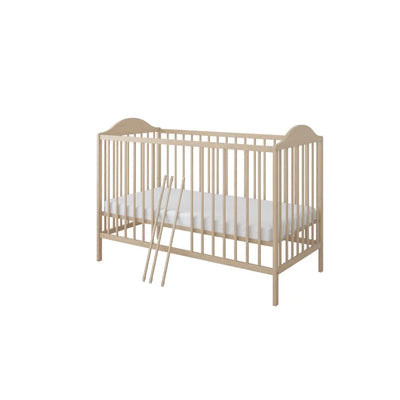 Baby Harriet Bee Toland Cot with Mattress - Brown