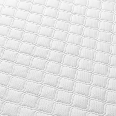 Tutti Bambini Sprung Cot Mattress - White (70 x 140 cm)