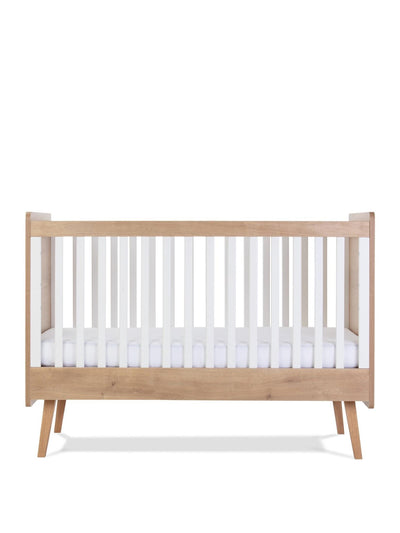 Beautiful Addition Westport Oak Convertible Cot Bed to Toddler Bed