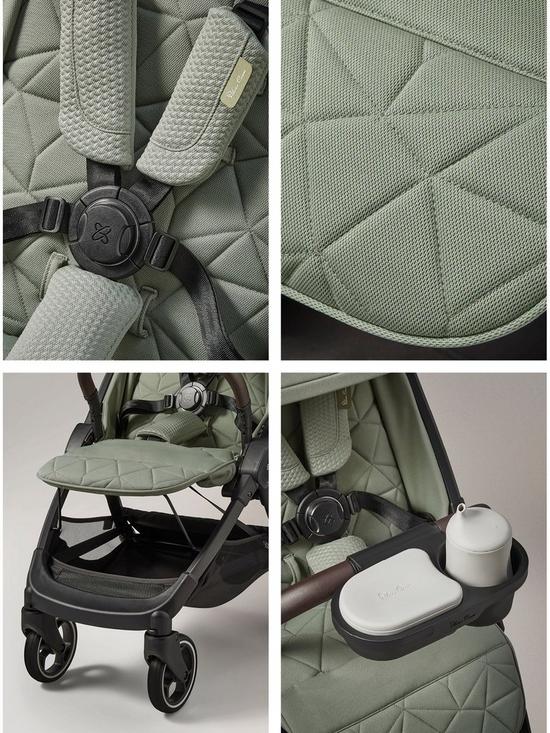 Clic 2023 Edition Pushchair Essential Light and Compact Stroller - Sage