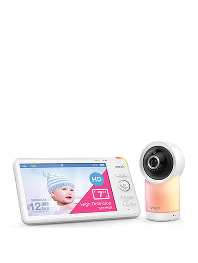 VTech RM7766HD 7" Smart Wi-Fi 1080p Pan and Tilt Baby Monitor