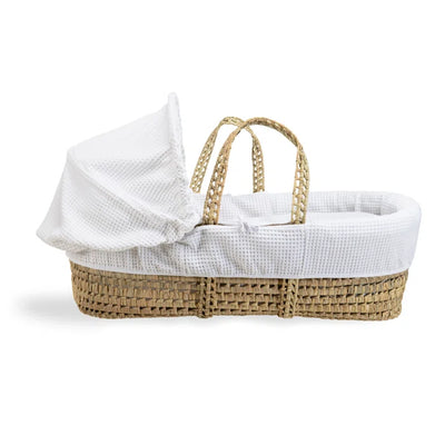 Cozy Breathable Waffle Palm Moses Baby Basket