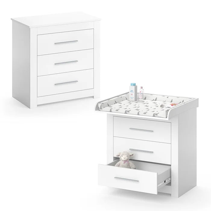 Well Thought Out and Functionally Baby Changing Unit White