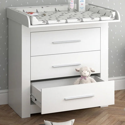 Well Thought Out and Functionally Baby Changing Unit White