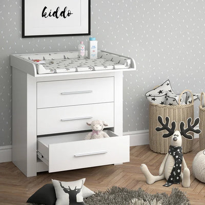 Well Thought Out and Functionally Baby Changing Unit White