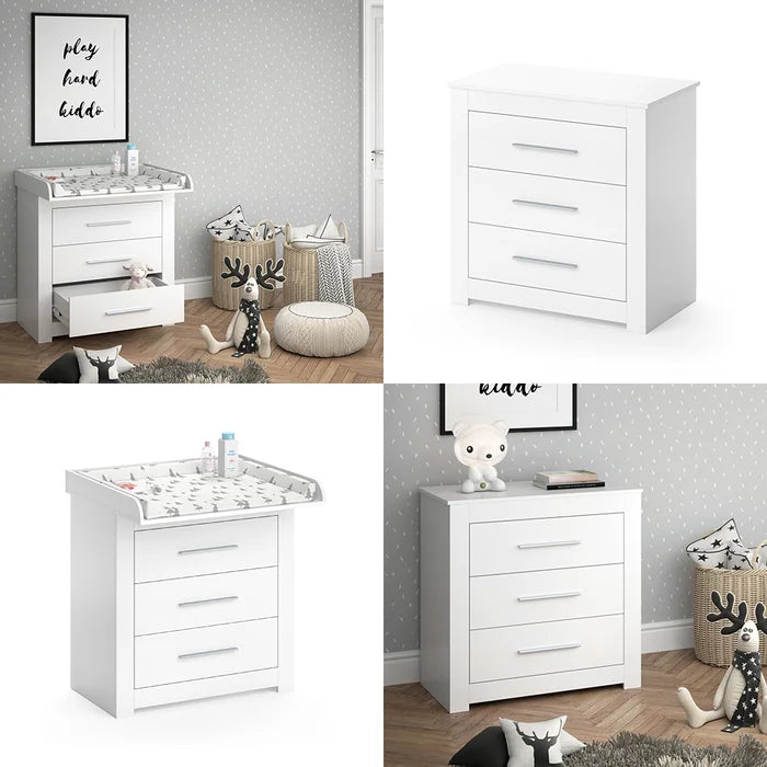 Well Thought Out and Functionally Baby Changing Unit White