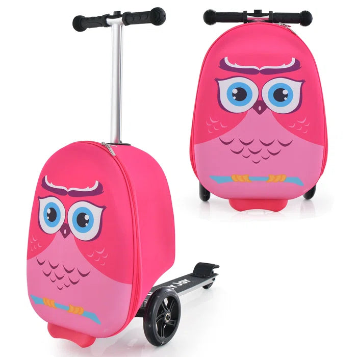 Travel and Adventure Kids Luggae Storage Bag - Pink