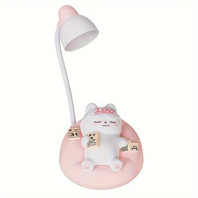 Soft Cat Night Light, Bedroom Bed USB Charging Table Light, 3 Levels Of Brightness Adjustment Pat Lamp