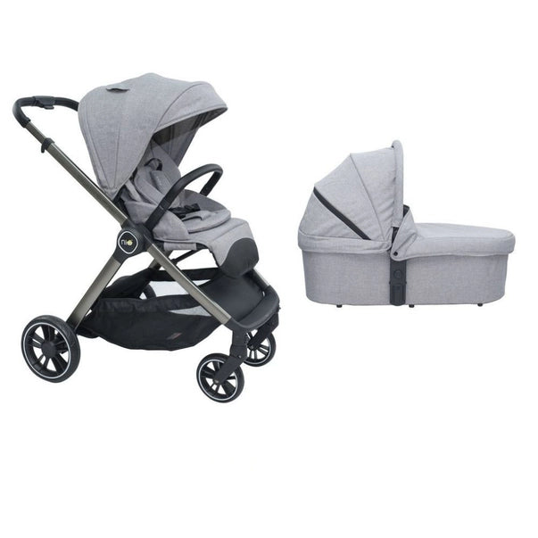 Perfect Stroller + carrycot Birdye Pram - Moonlight, Stonelight