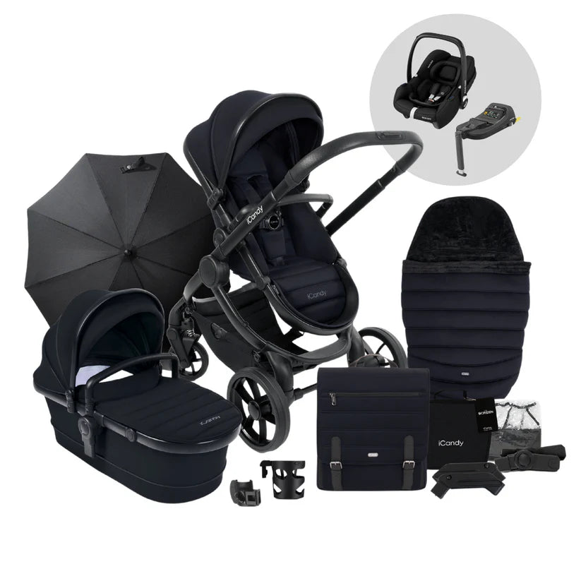 New iCandy Peach 7 Pushchair & Maxi Cosi Cabriofix i-Size Bundle - 6 colors Available