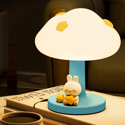 Cloud Night Light Silicone Pat Light Cute Bedroom Sleeping Bedside Lamp