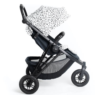 Stylish Roma Atlas 3 Wheel Pram - Dalmatian