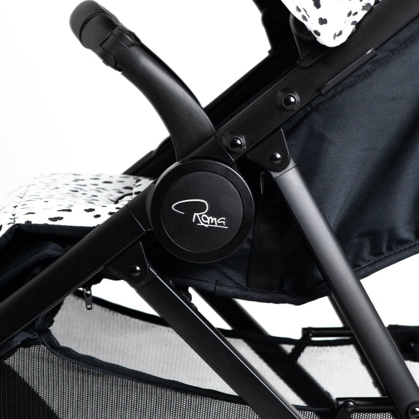 Stylish Roma Atlas 3 Wheel Pram - Dalmatian