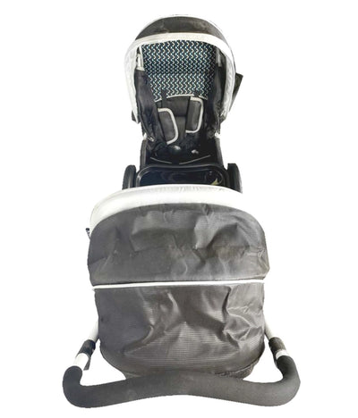 Luxury Clever Three Position reclining Stroller Luxury Double Baby - Black