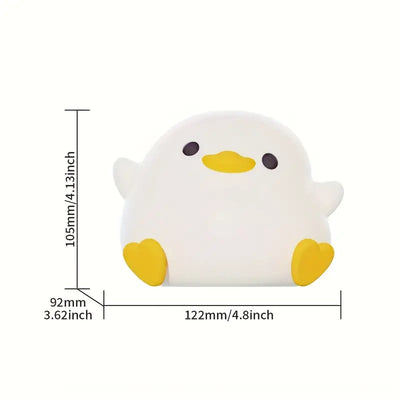 Beautiful Soothing Silicone Night Light, Duckling Light For Bedroom Sleeping Night Light Cartoon, Atmospheric Eye Protection Dormitory Bedroom Night Light