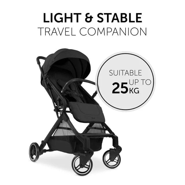 Light, Safe and Compact Hauck Travel N Care Stroller - Black