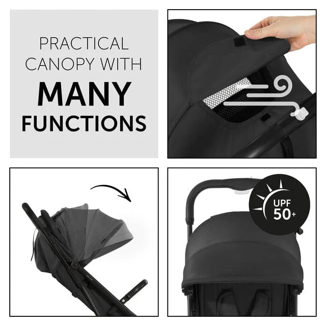 Light, Safe and Compact Hauck Travel N Care Stroller - Black