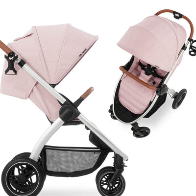 Stylish Uptown Hauck Pushchair - Melange Rose