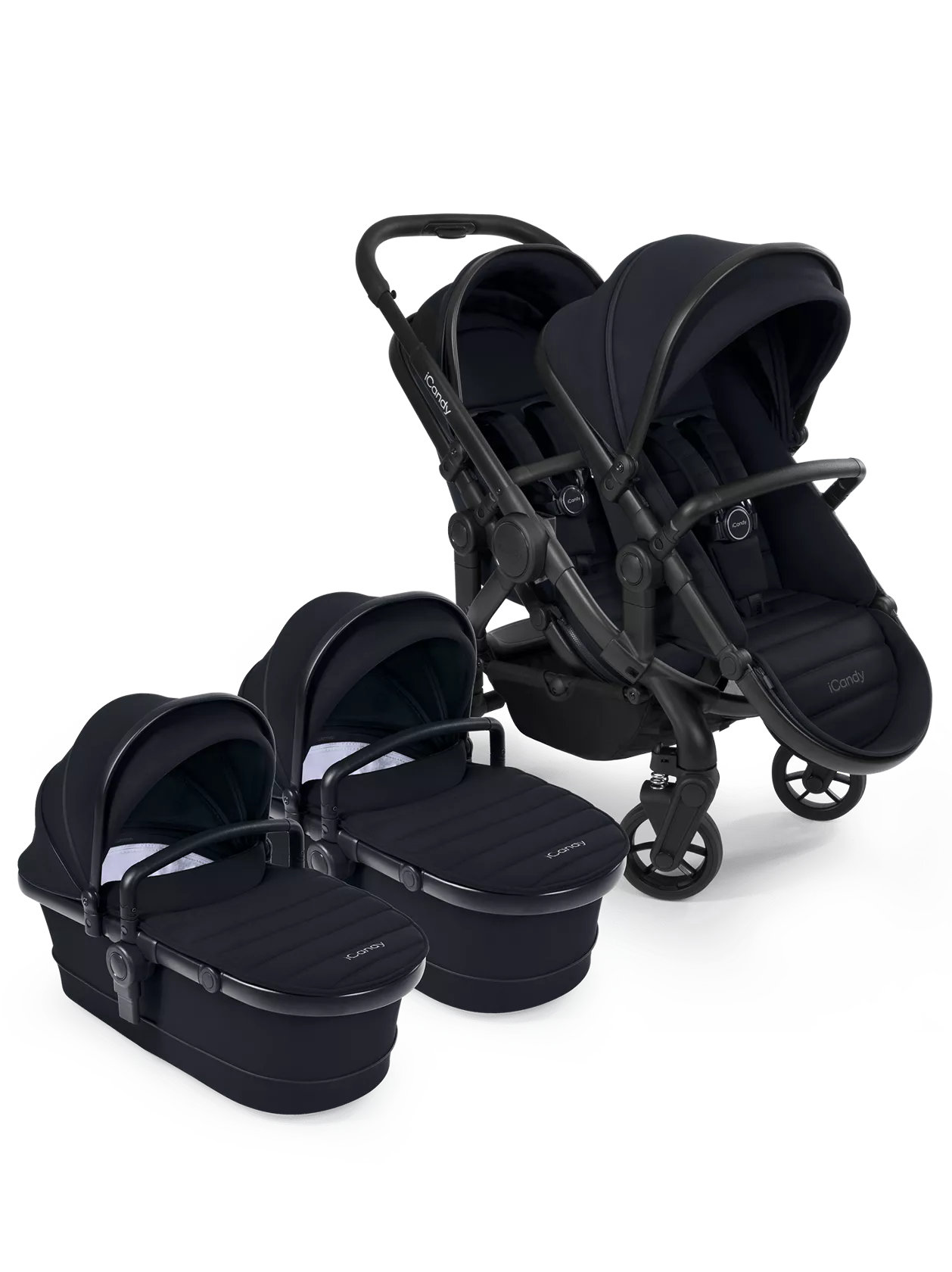 New iCandy Peach 7 Twin Pushchair - Available in 6 Colors