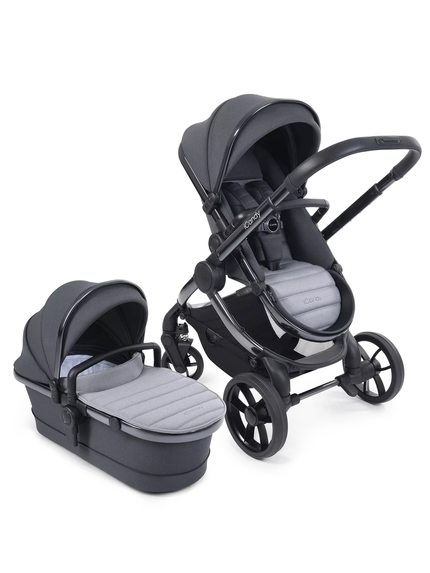 Newest iCandy Peach 7 Pushchair & Carrycot - Truffle | Phantom