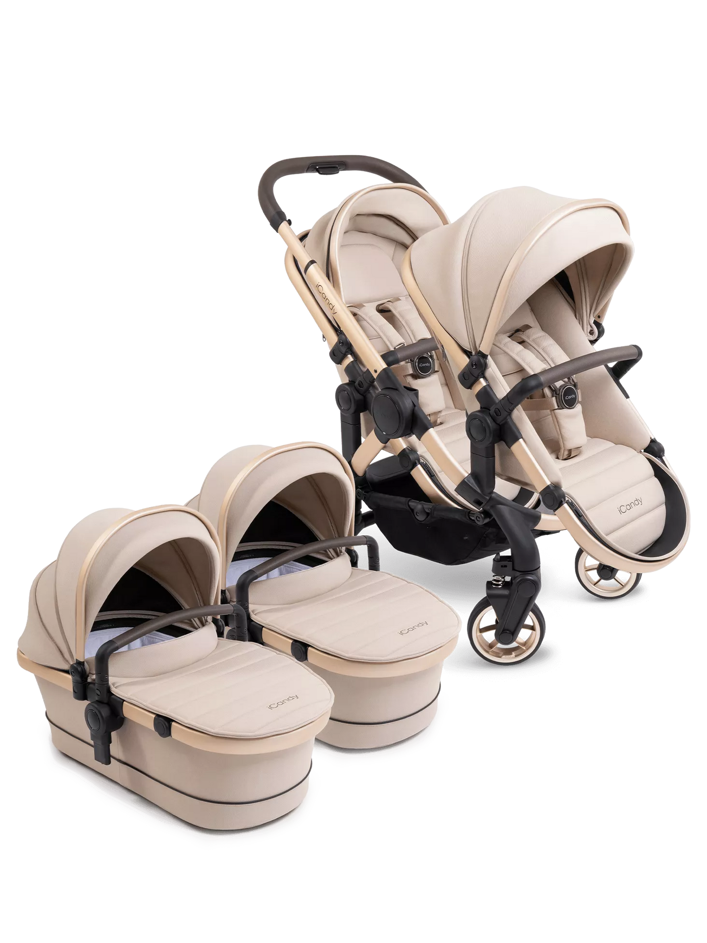 New iCandy Peach 7 Twin Pushchair - Available in 6 Colors