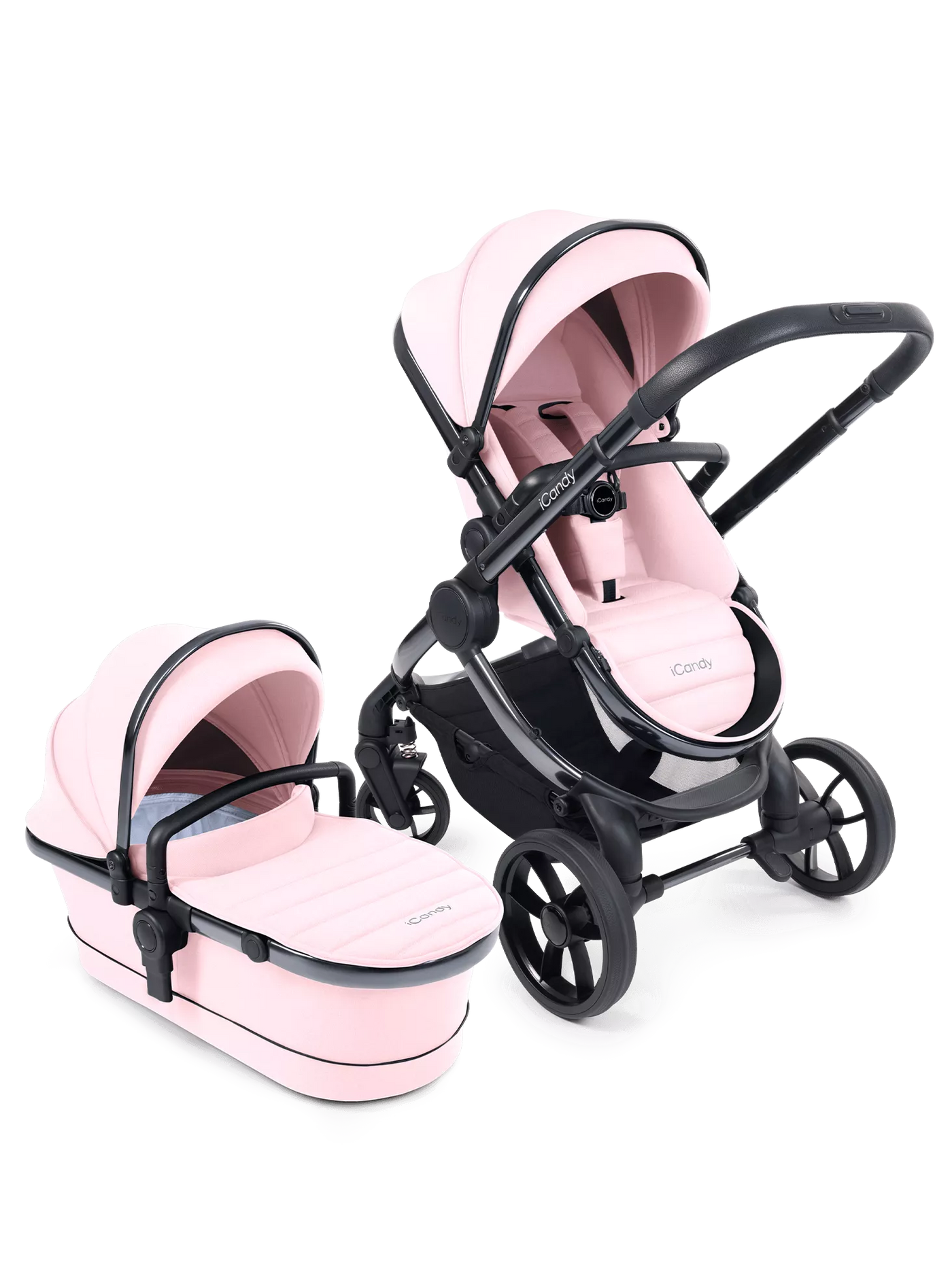 Ultimate iCandy Peach 7 Pushchair & Carrycot | Black Edition