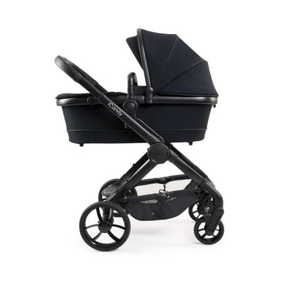 Premium iCandy Peach 7 Pushchair & Maxi Cosi Pebble 360 PRO Travel System Bundle | Black Edition