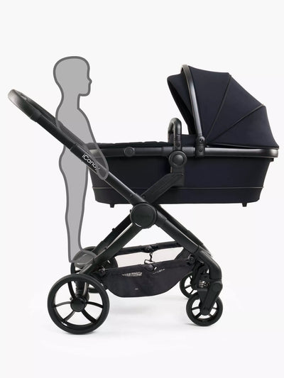 Ultimate iCandy Peach 7 Pushchair & Carrycot | Black Edition