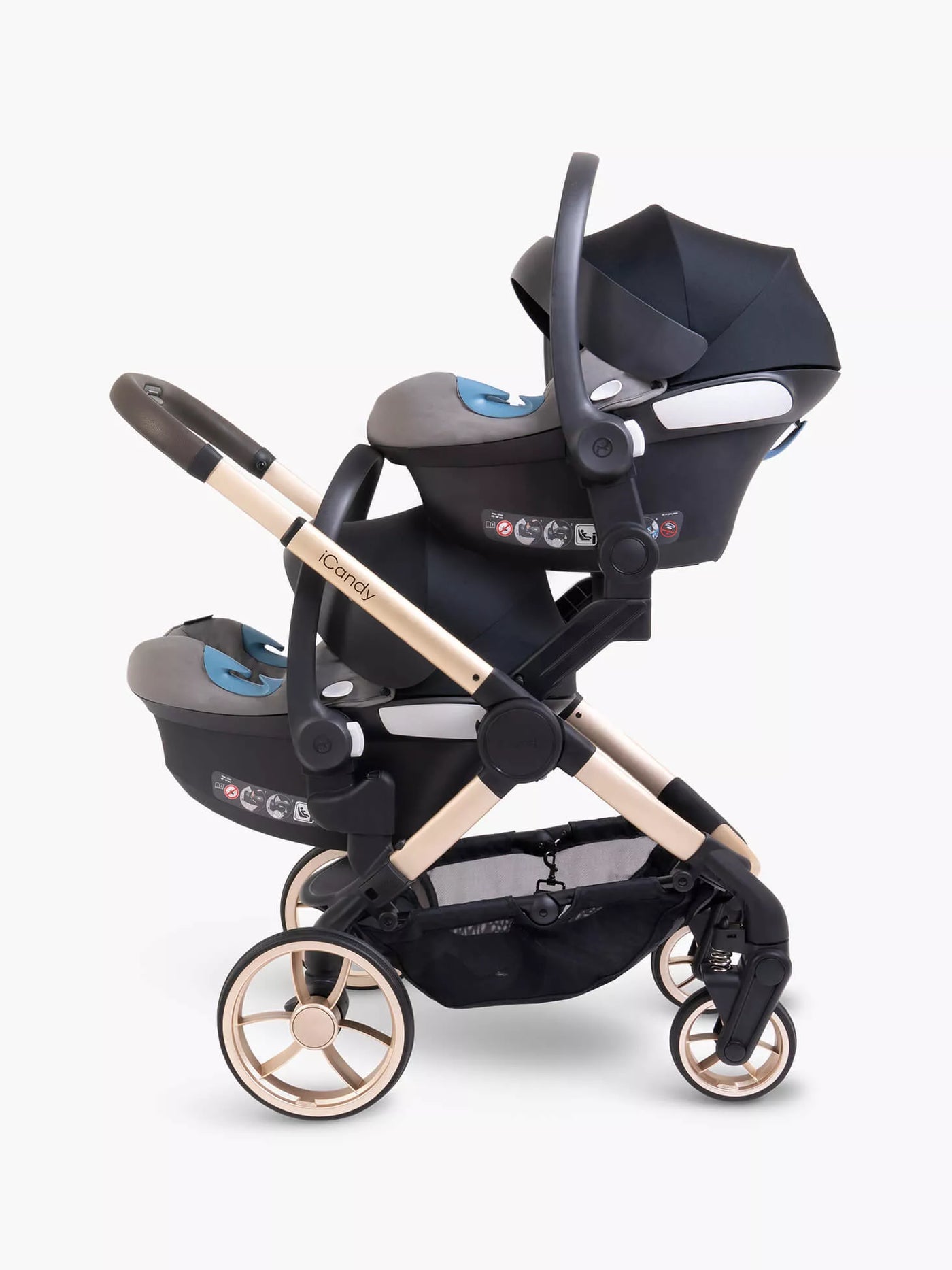 New iCandy Peach 7 Twin Pushchair - Available in 6 Colors