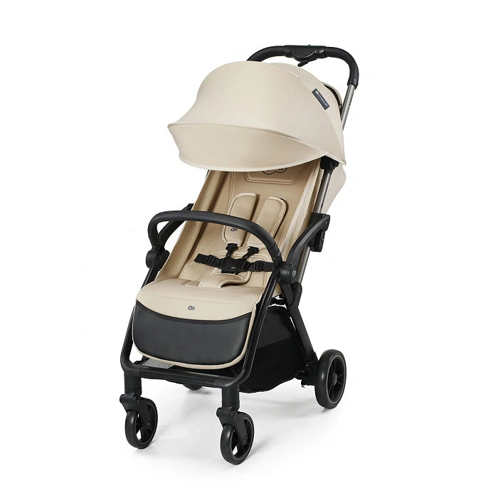 Lightweight Compact Stroller APINO - Beige, Black, Grey, Happy Shapes