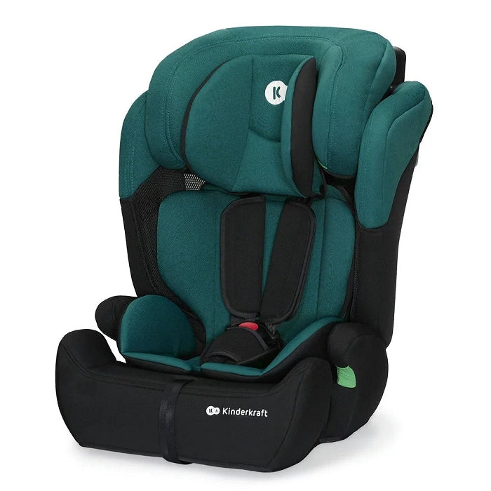 Toddler Car seat COMFORT UP i-Size - Black, Pink, Gray, Green. Happy Shapes